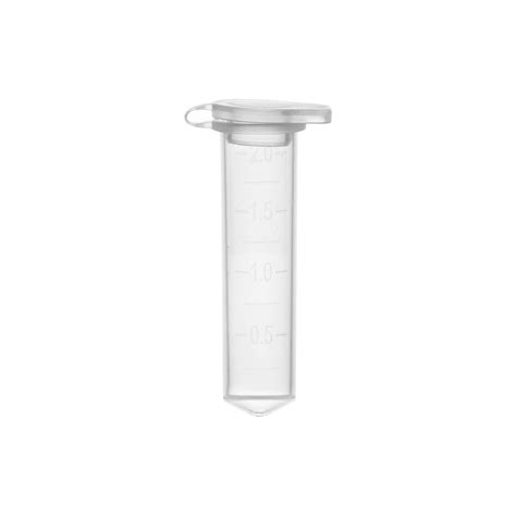 Pack of 500 Microcentrifuge Tubes, 2mL Capacity, Graduated, Leak Proof ...