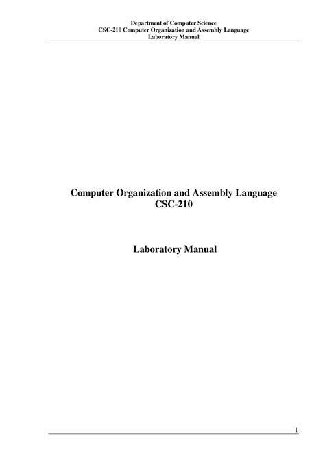 Image result for Computer Organization and Assembly Language Book
