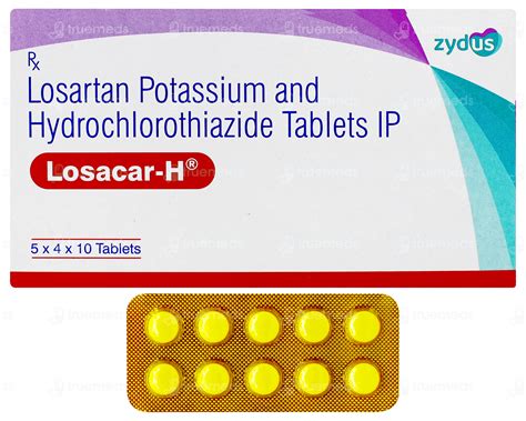 Losacar H Tablet: Uses, Side Effects, Price & Substitutes