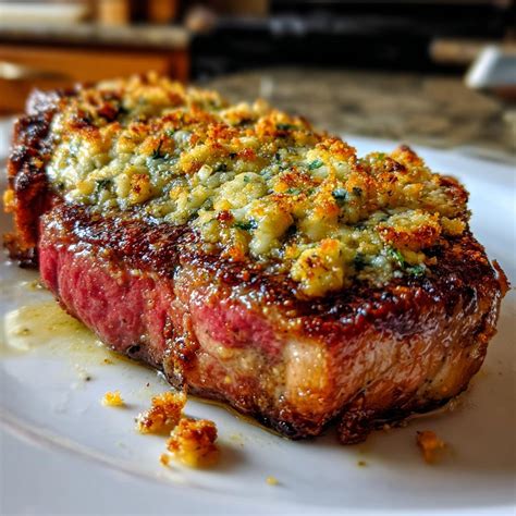Juicy Blue Cheese Crusted Steak in 20 Minutes - Wilingga Recipes