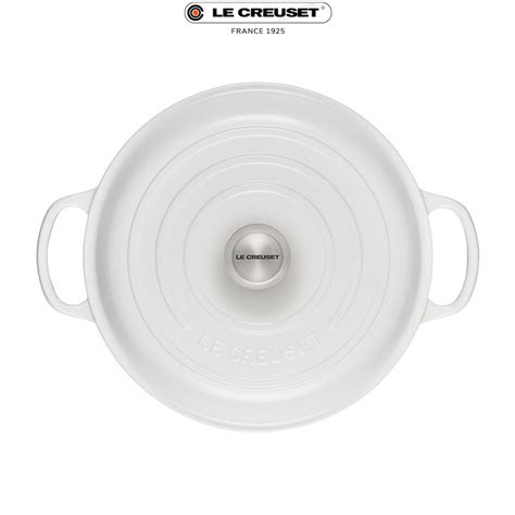 Popular Le Creuset Braisers - Matte White Signature Braiser