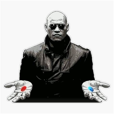 Buy The Matrix Red Pill Or Blue Pill Vinyl Waterproof Sticker Decal Car ...