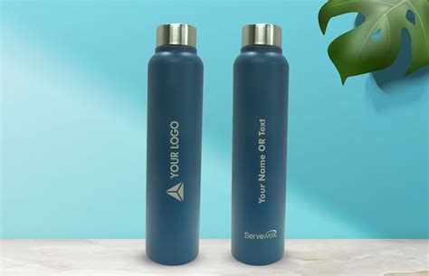 Custom Sleek Stainless Steel Bottle | Buy Personalised Water Bottles