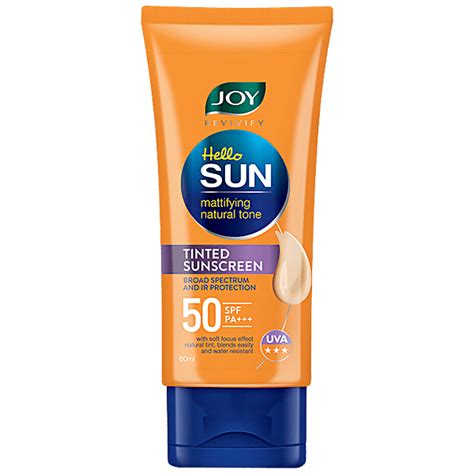 Buy Joy Revivify Hello Sun Tinted Sunscreen - SPF 50, PA+++, Mattifies ...