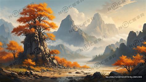 山水画 Ai 的图像结果