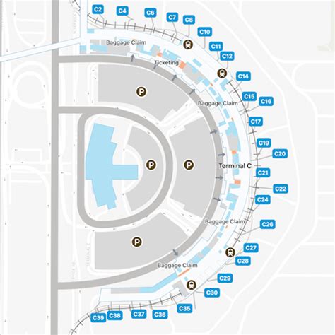 Dfw Airport Terminal Map