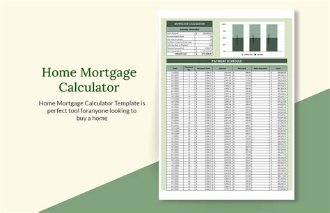 Mortgage Payment Tracker Template in Excel, Google Sheets - Download ...