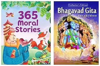 Buy Bhagavad Gita For Children & 365 Moral Stories Book Online at Low ...