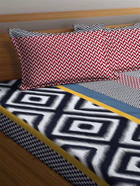 Super Soft Cotton Blend Super King Size Double Bedsheet by Arrabi ...
