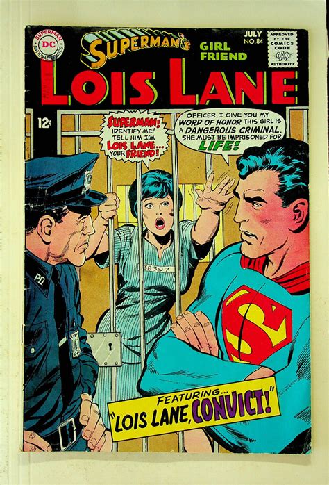 Superman's Girl Friend Lois Lane #84 (Jul 1968, DC) - Good/Very Good ...