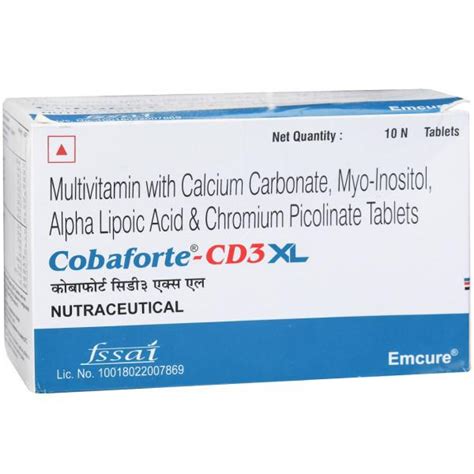 Cobaforte CD3 XL, 10 Tablets – ClickOnCare