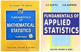 Buy Fundamentals of Mathematical Statistics & Fundamentals of Applied ...