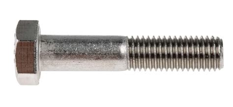 RS PRO | RS PRO Plain Stainless Steel, Hex Bolt, M12 x 60 mm | 508-1105 ...