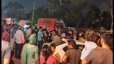 Residents protest, block road after long power outage in Sec-89A