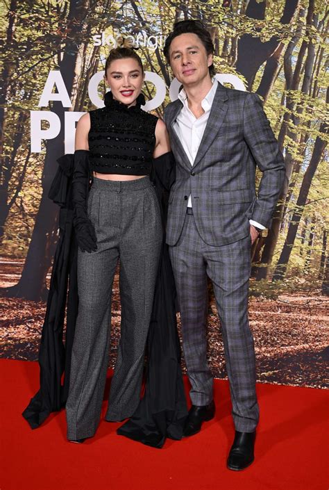 Florence Pugh and Zach Braff reunite at 'A Good Person' premiere - ABC News
