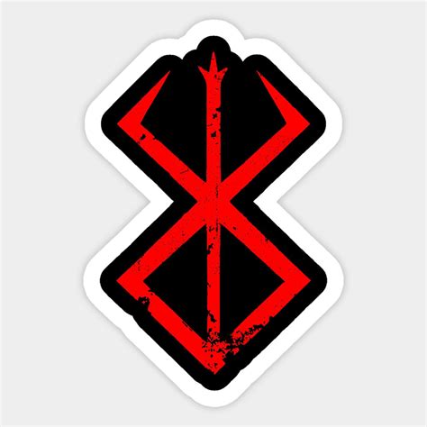 Best Anime Symbol Sticker | Berserk-anime | Calcomanías personalizadas, Pegatinas bonitas ...