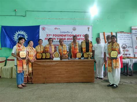Assam Yoga Association Observes Foundation Day at NYK Nagaon