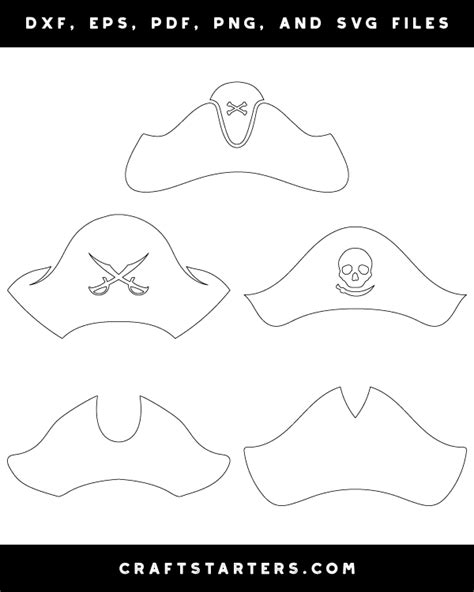 Pirate Printable Hat