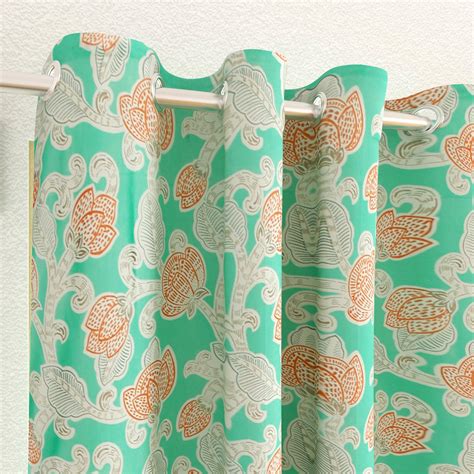 Buy Everyday Essentials Vivian Set of 2 Printed Knit Blackout Window ...