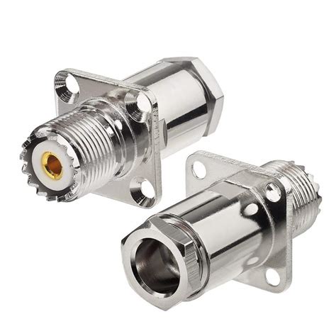 RF SIGNAL wlaniot SO 239 Connectors SO239 UHF Female Jack RF Coaxial ...