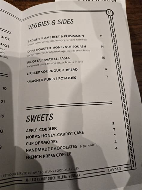 Carta del restaurante The Union Butcher Shop & Wood-fired Grill by Old ...