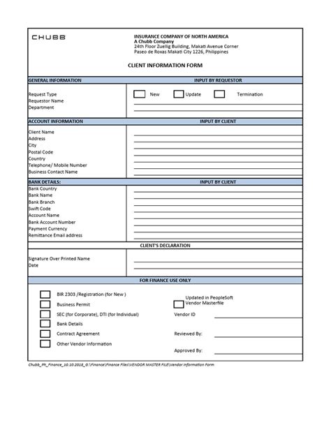 Image result for Clientele Forms with Instructions