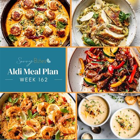 Aldi Budget Meal Plan 154 - Savvy Bites