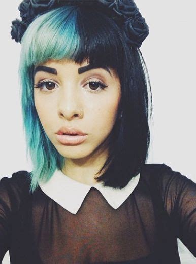 Melanie Martinez photos | Melanie martinez, Dyed hair, Half dyed hair