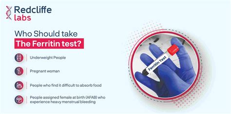 Who should take ferritin test?