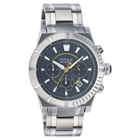 Buy Online Titan Quartz Multifunction Grey Dial Watch for Men ...