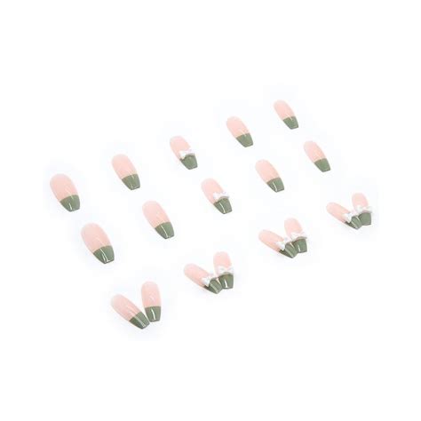 Glossy Extra Long Press on Nails,Ballets Coffin Pink | Ubuy India
