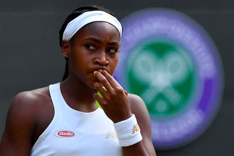 Tennis sensation Cori Gauff loses to Simona Halep- The Etimes Photogallery