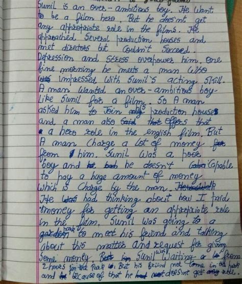 MY question is related to english grammar I write one story write all ...