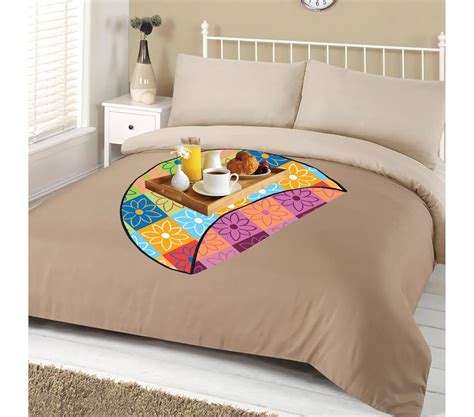 Buy Global Edge Food mat for Bed Reversible, Food mat Bed Server, Round ...