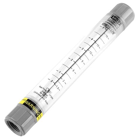 Buy In-Line Flow Meter LZM-15G 0.5-5 GPM / 1.8-18 LPM, Pneumatic Air ...