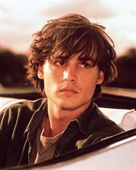 ⭐Young Johnny Depp⭐ | Johnny depp hairstyle, Johnny depp long hair, 90s ...