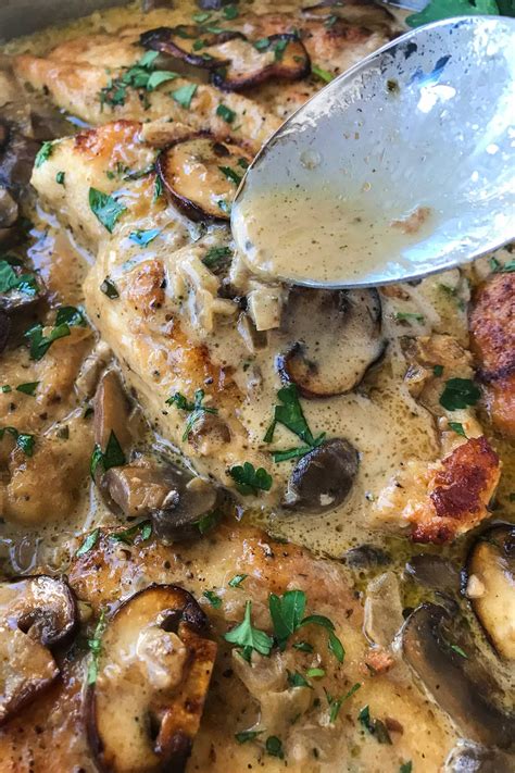 Creamy Chicken Marsala | Mantitlement