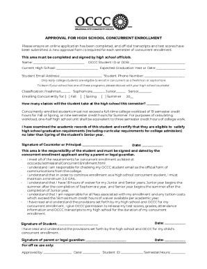 Concurrent Prerequisites Form 的图像结果