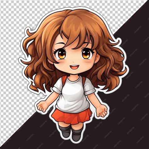 Premium PSD | Cute animated characters png