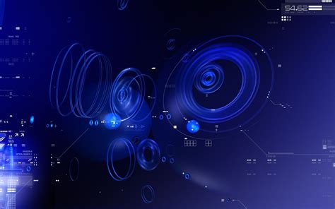 Tech Blue Desktop Wallpaper 的图像结果