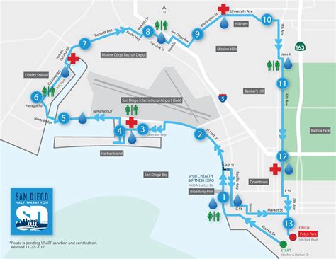 Half Marathon in the AM. Road closures. : r/sandiego