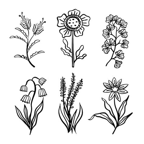 Garden clipart black white Images - Free Download on Freepik