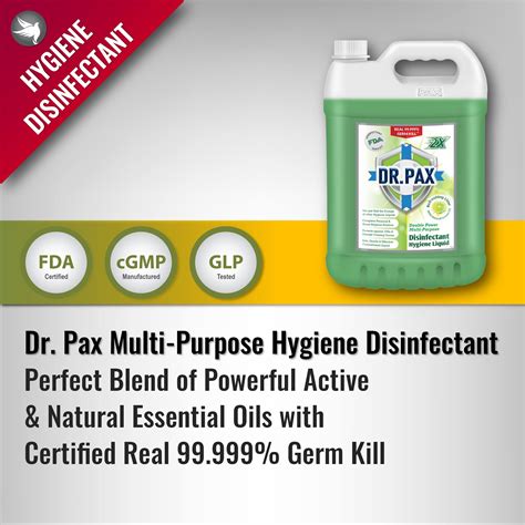 Buy Dr. Pax Double Power Multi-Purpose Disinfectant Hygiene Liquid ...