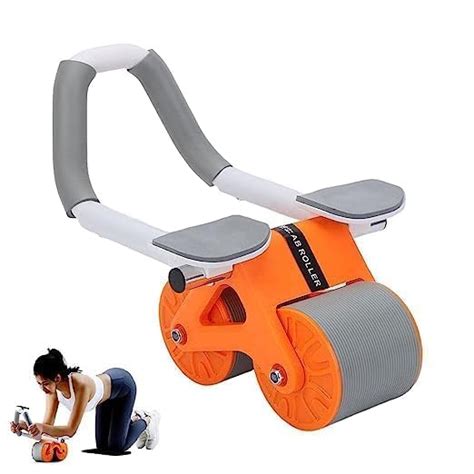 Ab Roller Wheel - Automatic Rebound Abdominal Wheel for Core Trainer ...