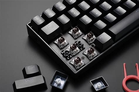 DRAGON BORN K630 - 60% Wired Mechanical Keyboard Pink LED (Brown Switc