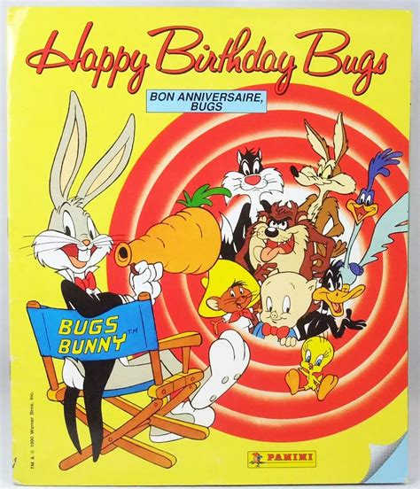Looney Tunes - Album Collecteur de Vignette Panini 1990 "Bon ...