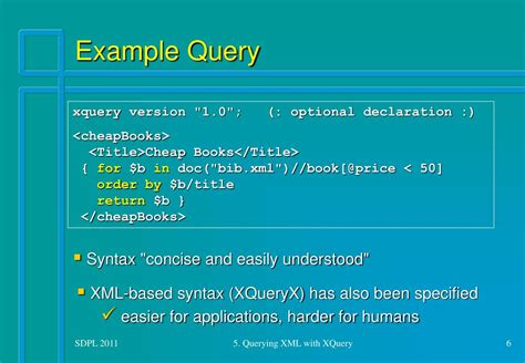 Image result for XML Example Query