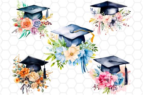 Graduation Cap Borders Clip Art