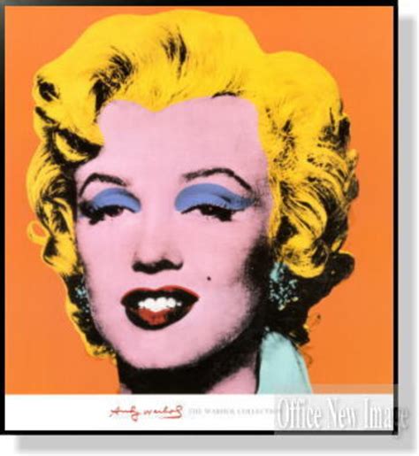 アンディ・ウォーホル Shot Orange Marilyn 1964【ポスター+フレーム】約 65 x 71 cm | アール・アート