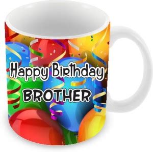 Everyday Gifts Happy Birthday "Brother" Ceramic Coffee Mug Price in ...